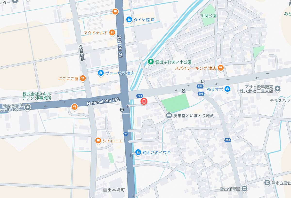 アクセスマップ